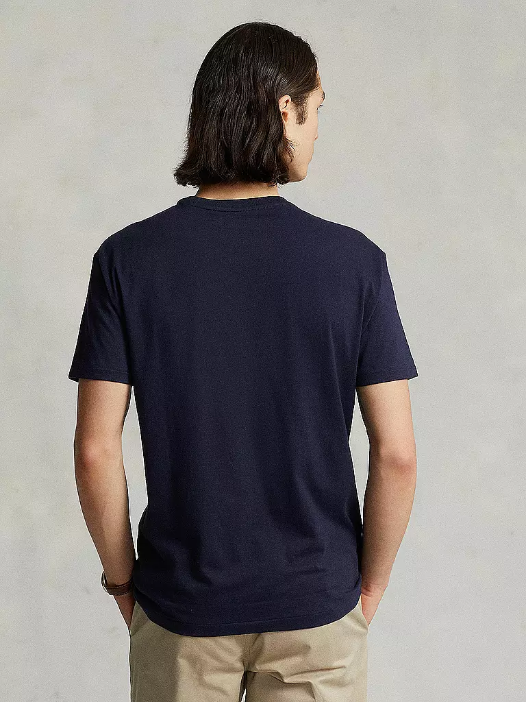 POLO RALPH LAUREN | T-Shirt Custom-Slim-Fit | blau