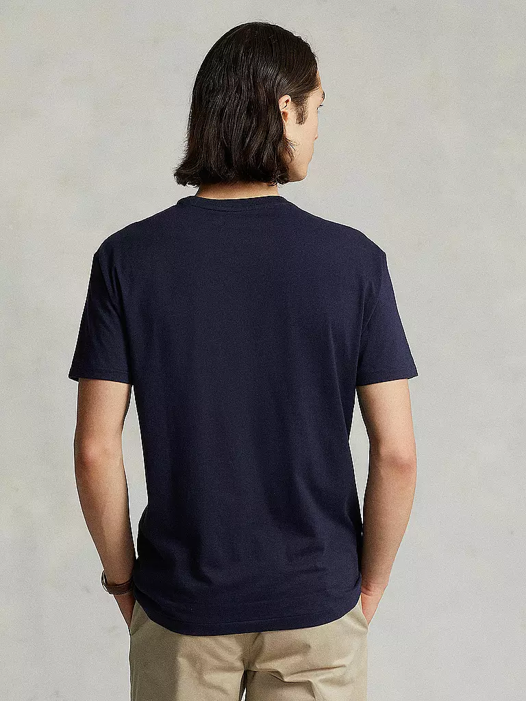 POLO RALPH LAUREN | T-Shirt Custom-Slim-Fit | dunkelblau