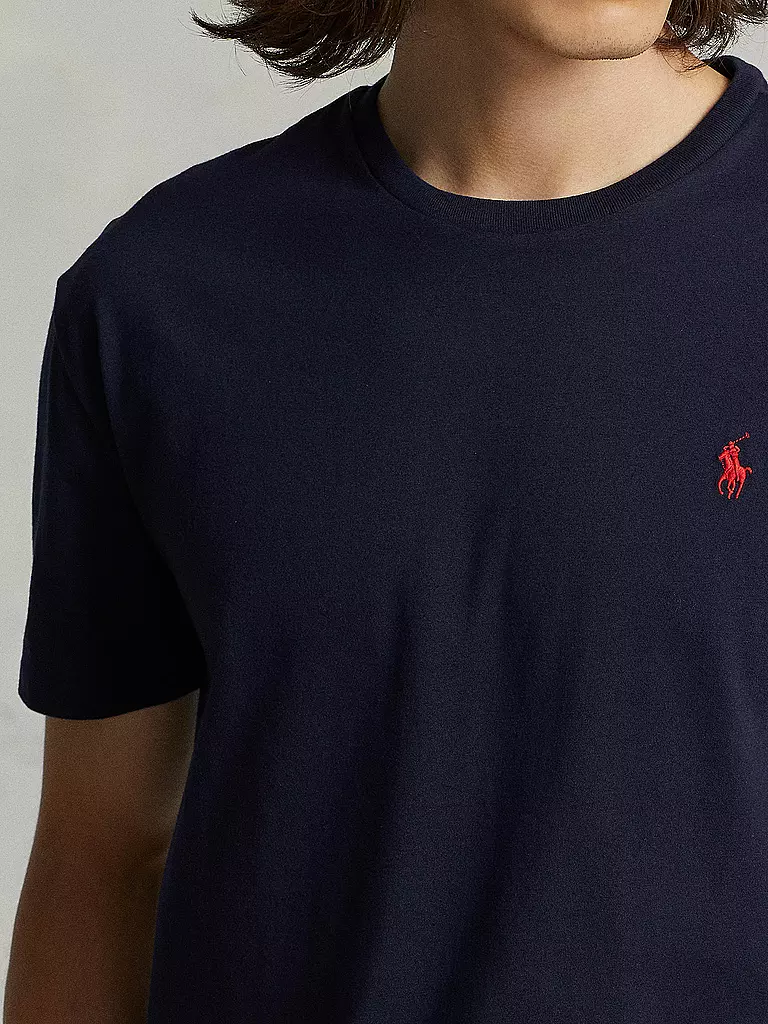 POLO RALPH LAUREN | T-Shirt Custom-Slim-Fit | blau