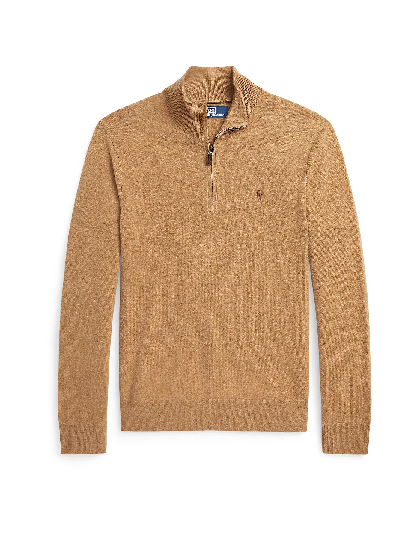 POLO RALPH LAUREN | Troyer Pullover  | camel