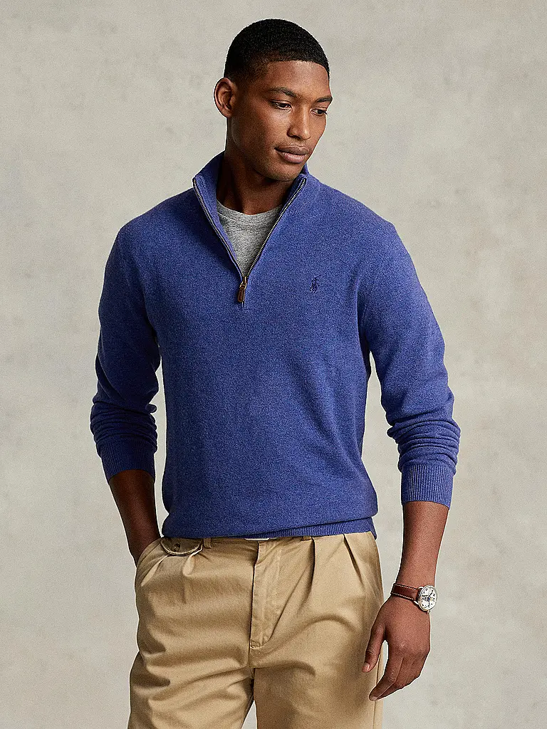 POLO RALPH LAUREN | Troyer Pullover  | camel
