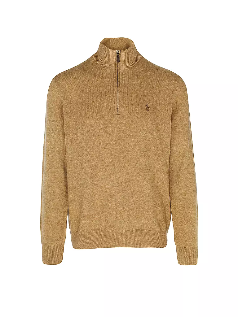 POLO RALPH LAUREN | Troyer Pullover Regular Fit | camel