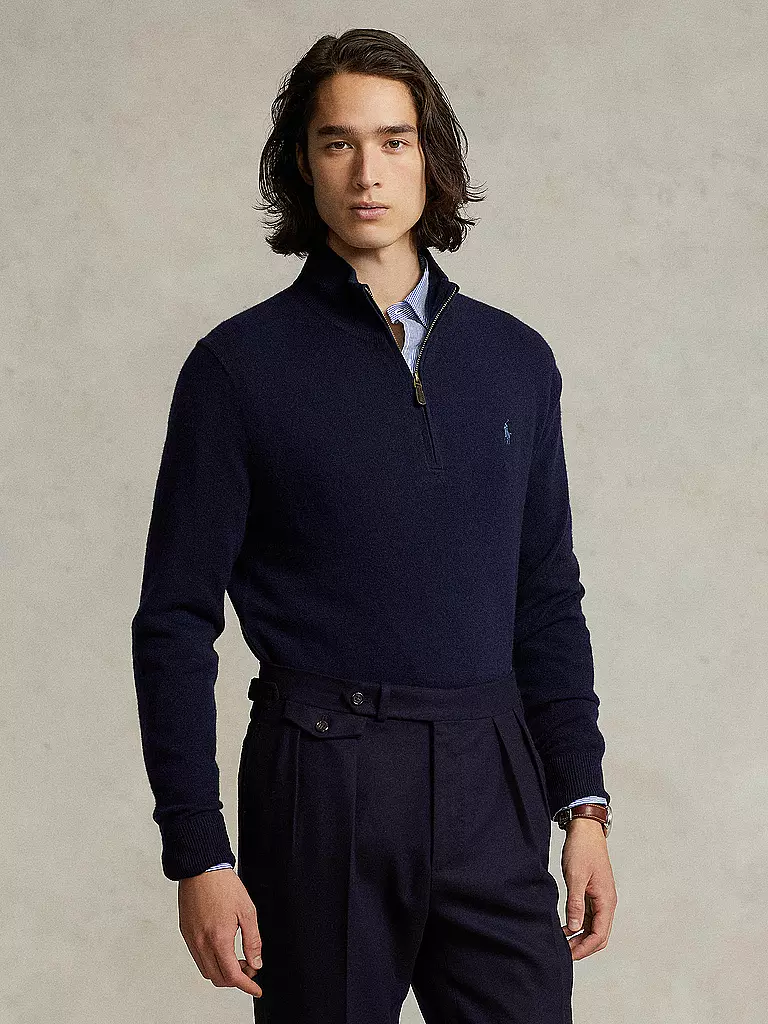 POLO RALPH LAUREN | Troyer Pullover Regular Fit | dunkelblau