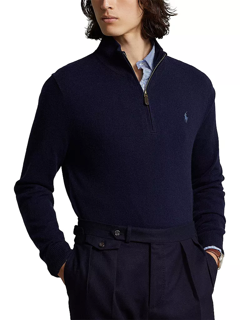 POLO RALPH LAUREN | Troyer Pullover Regular Fit | hellgrau