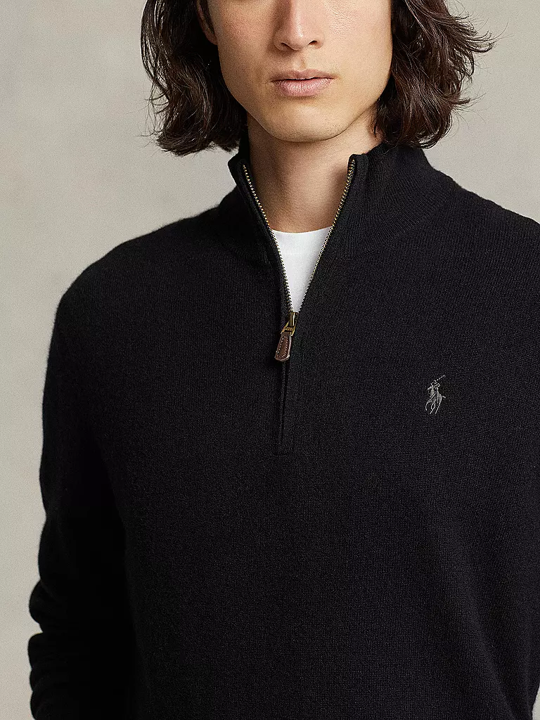 POLO RALPH LAUREN | Troyer Pullover Regular Fit | schwarz