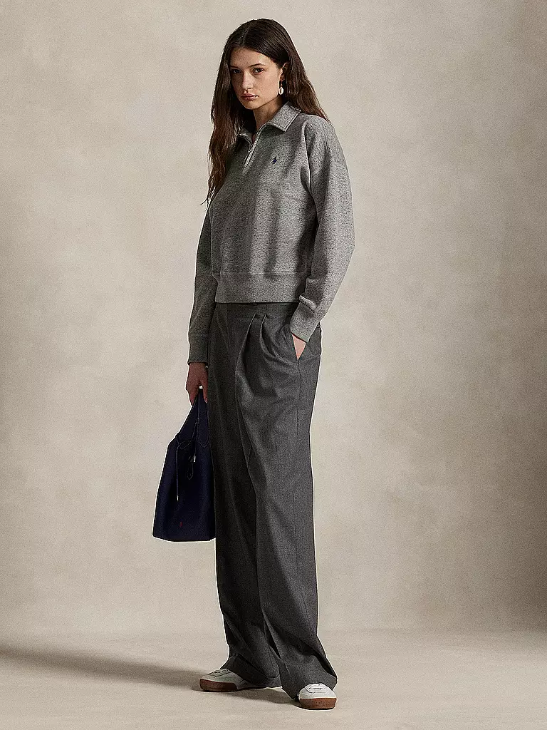 POLO RALPH LAUREN | Troyer Pullover | grau