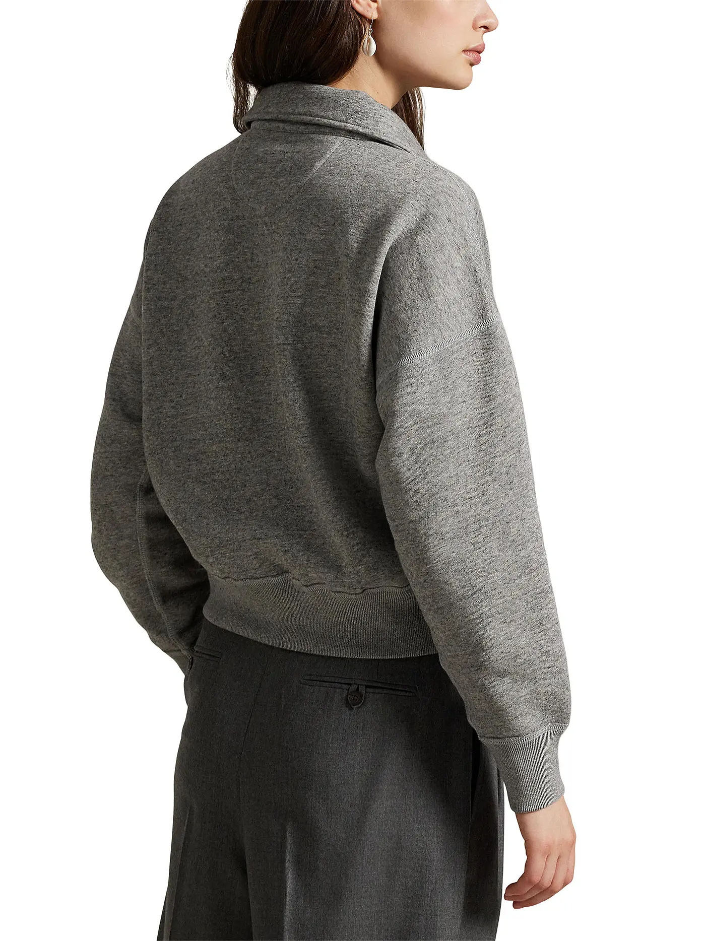 POLO RALPH LAUREN | Troyer Pullover | grau