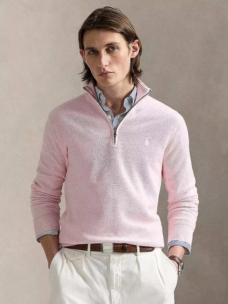 POLO RALPH LAUREN | Troyer Pullover | camel