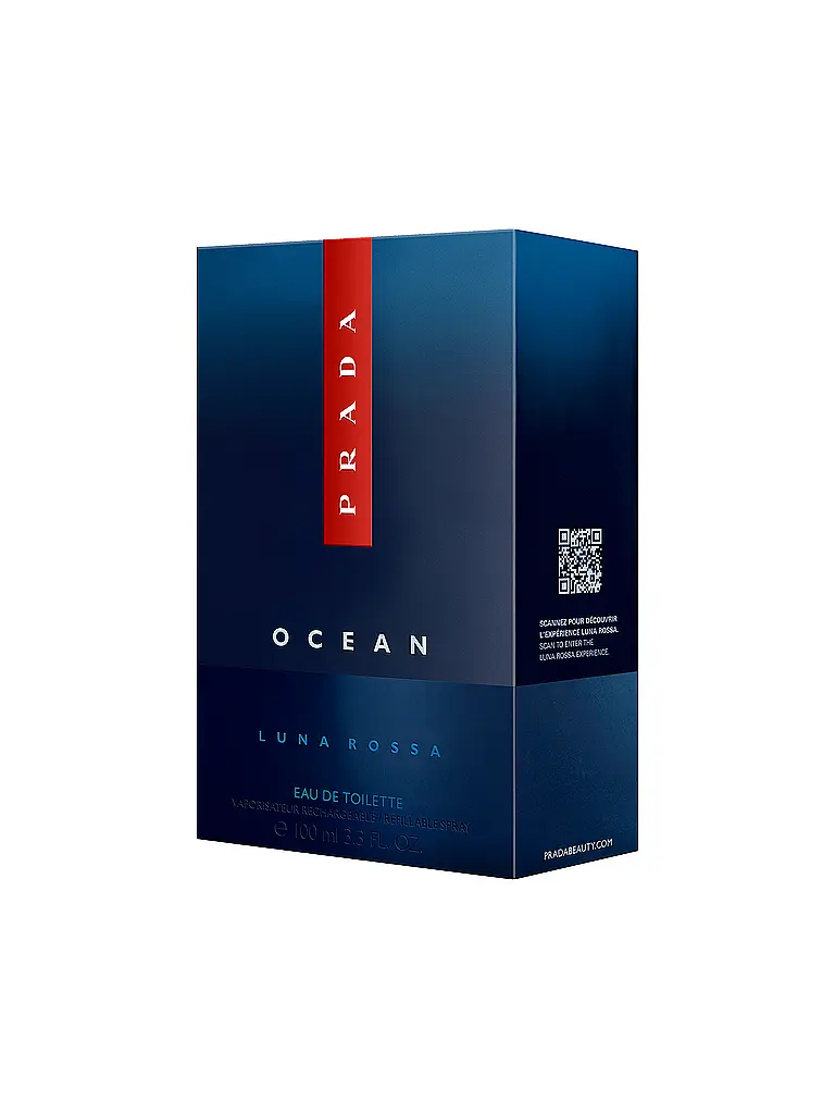 PRADA |  Prada Luna Rossa Ocean Eau de Toilette 100ml Nachfüllbar | keine Farbe
