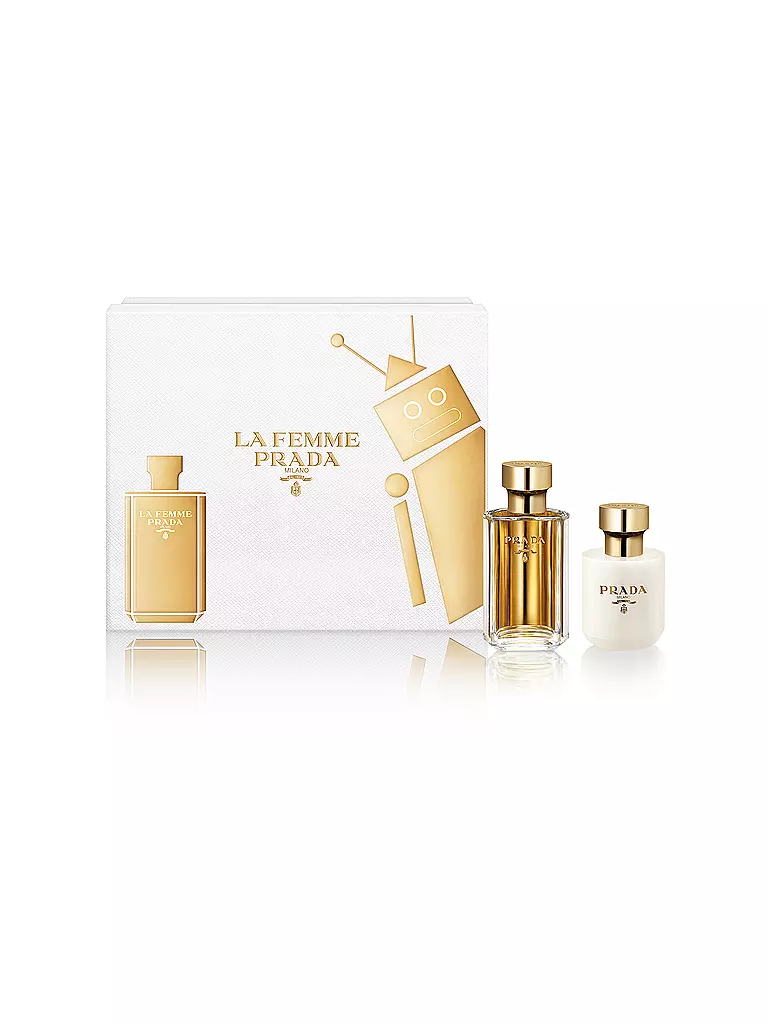 PRADA | Geschenkset - La Femme Prada Eau de Parfum Spray 50ml/Body Lotion 100ml | transparent