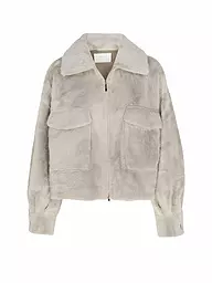 PRIDE TO BE | Jacke in Felloptik VANA | beige