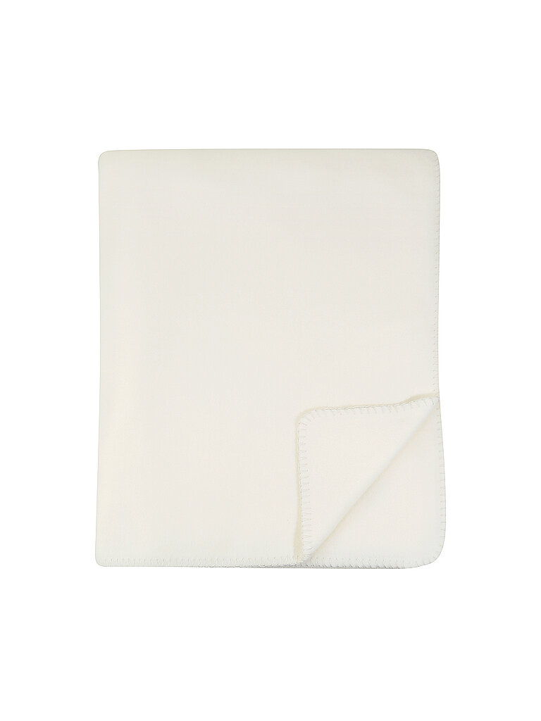 PROFLAX Wohndecke - Plaid PROFLAX FLEECE 160x200cm Secret Ecru creme