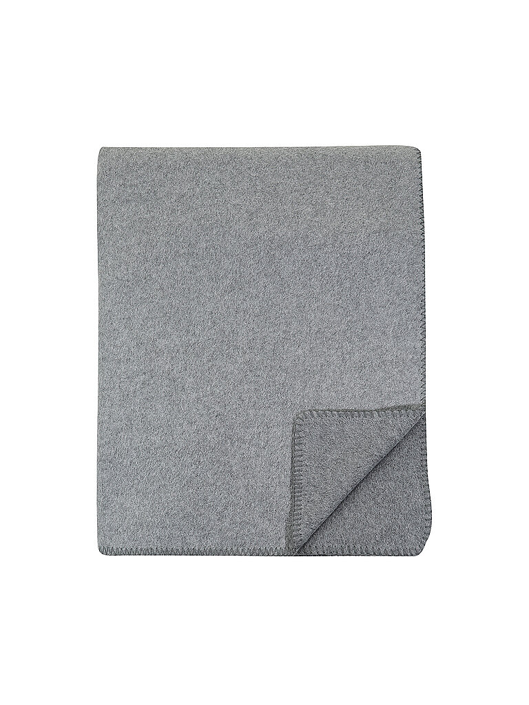 PROFLAX Wohndecke - Plaid PROFLAX FLEECE 160x200cm Secret Grey grau