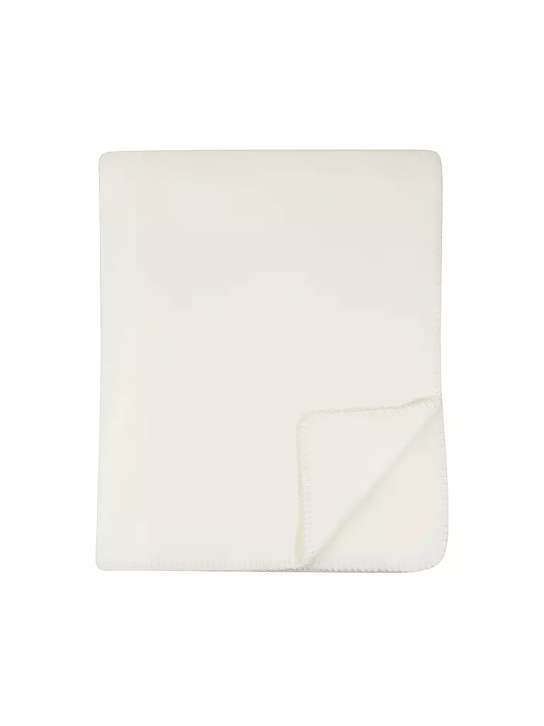 PROFLAX | Wohndecke - Plaid PROFLAX FLEECE 160x200cm Secret Ecru | creme