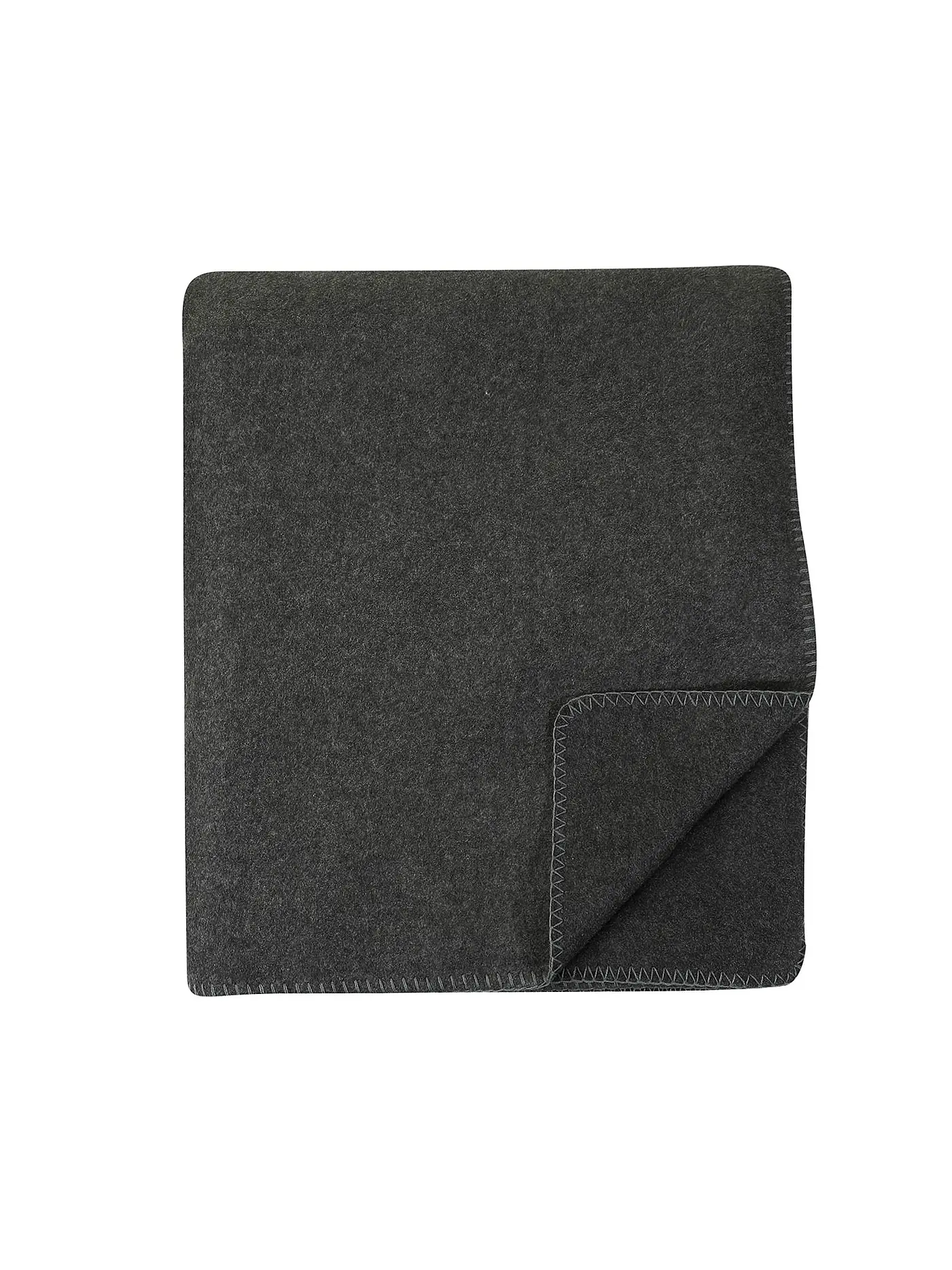PROFLAX | Wohndecke - Plaid PROFLAX FLEECE 160x200cm Secret Grafit | grau