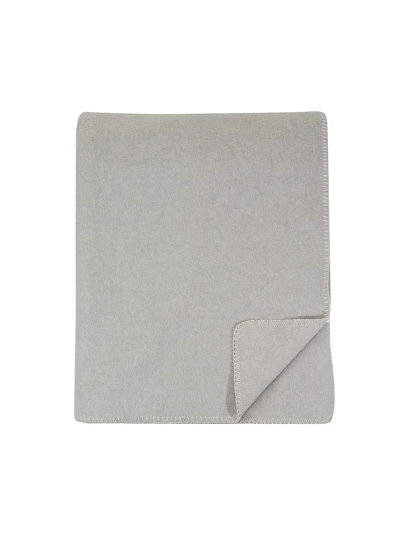 PROFLAX | Wohndecke - Plaid PROFLAX FLEECE 160x200cm Secret Grafit | hellgrau