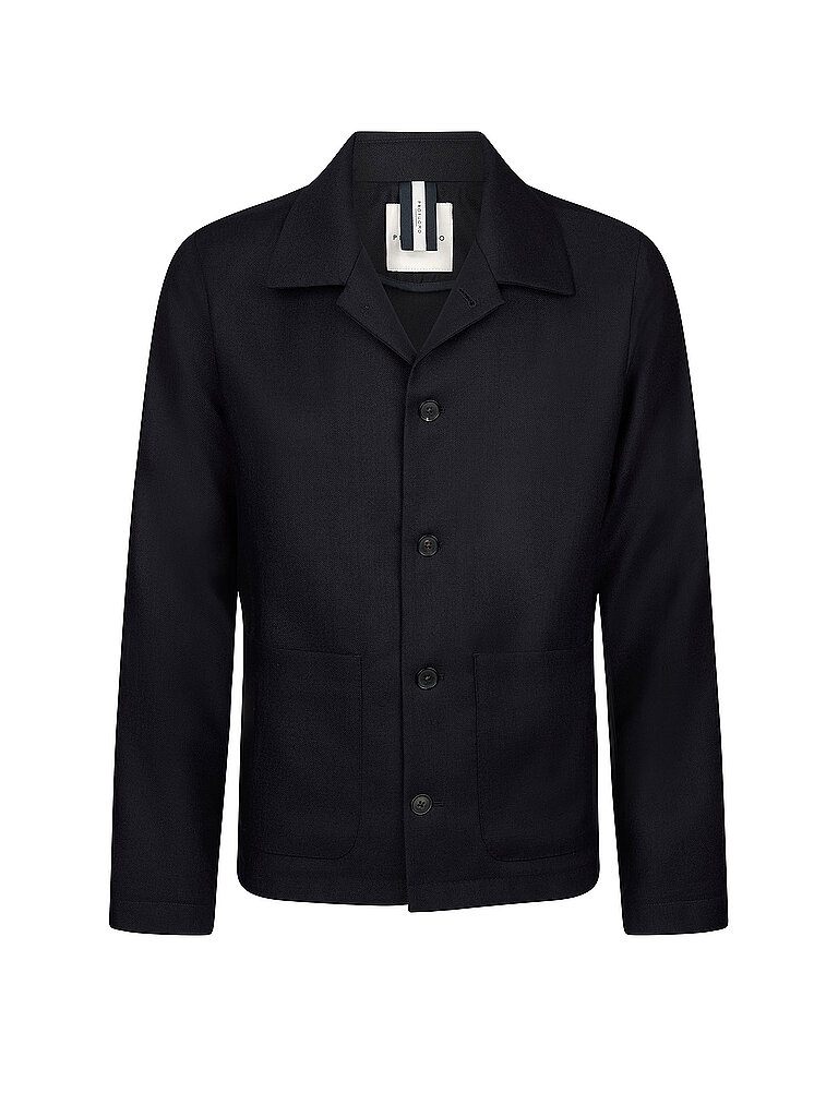 PROFUOMO Overshirt blau | S