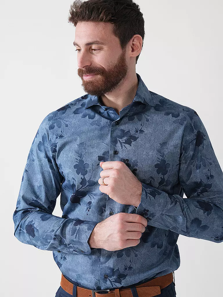 PROFUOMO | Businesshemd Slim Fit | blau