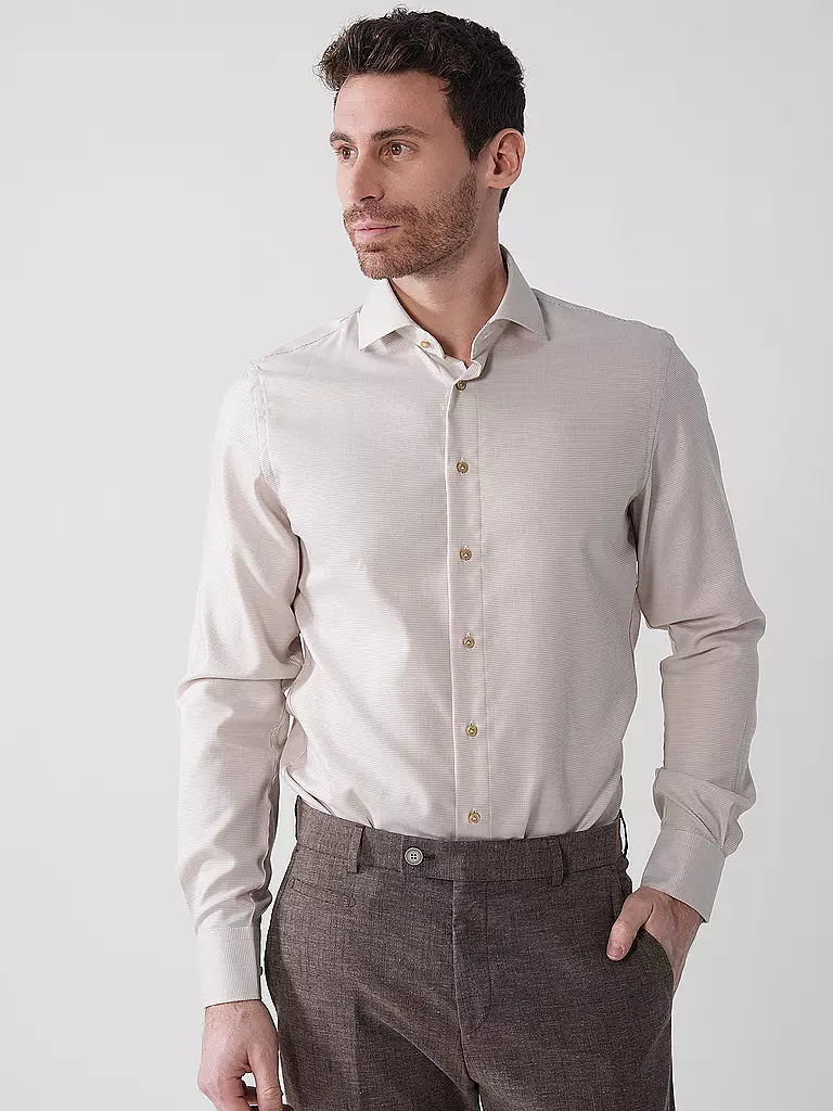 PROFUOMO | Businesshemd Slim Fit | beige
