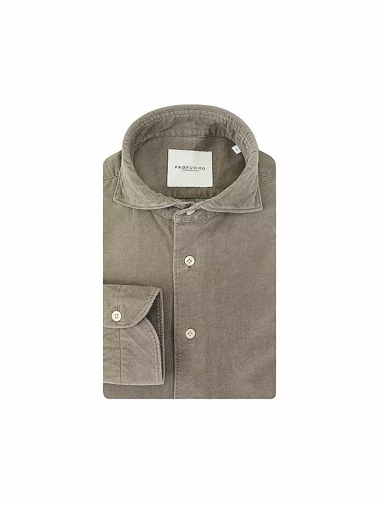 PROFUOMO | Cordhemd | olive
