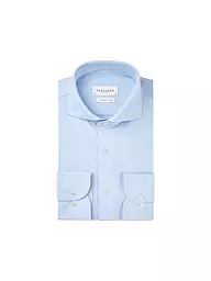 PROFUOMO | Hemd Japanese Knit | hellblau