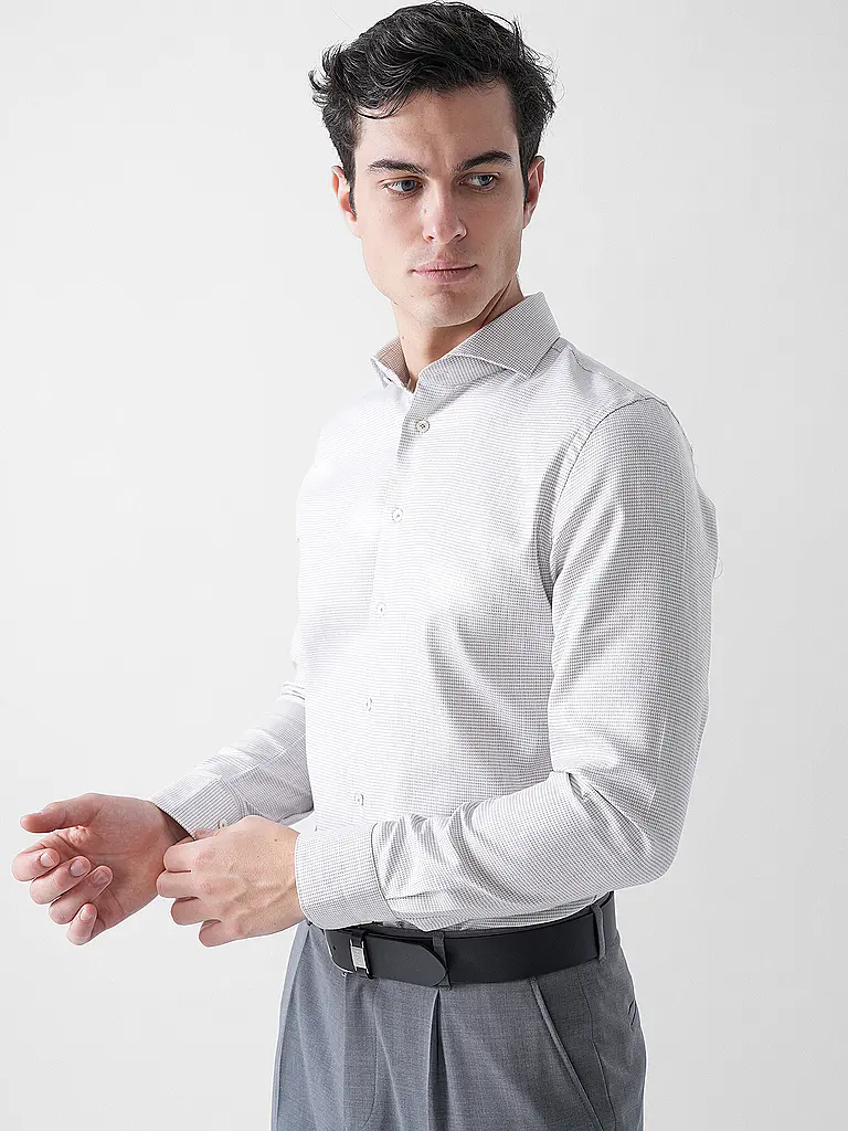 PROFUOMO | Hemd Slim Fit  | Beige