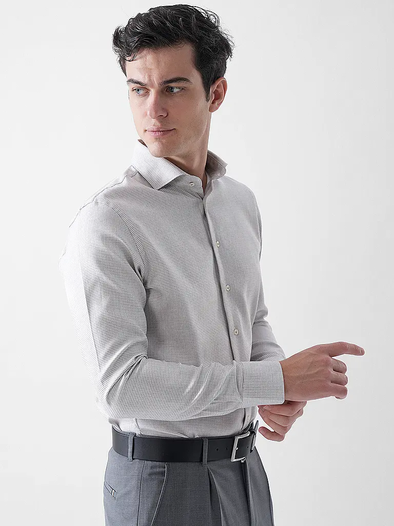 PROFUOMO | Hemd Slim Fit  | Beige