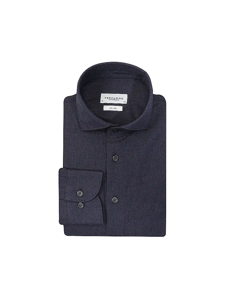 PROFUOMO | Hemd Slim Fit | dunkelblau
