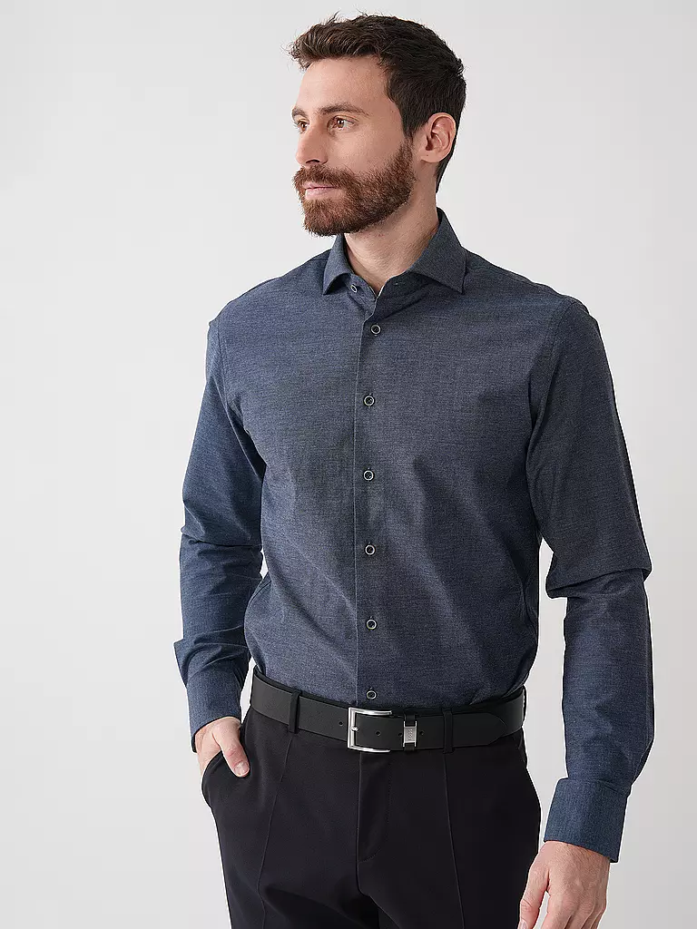 PROFUOMO | Hemd Slim Fit | dunkelblau