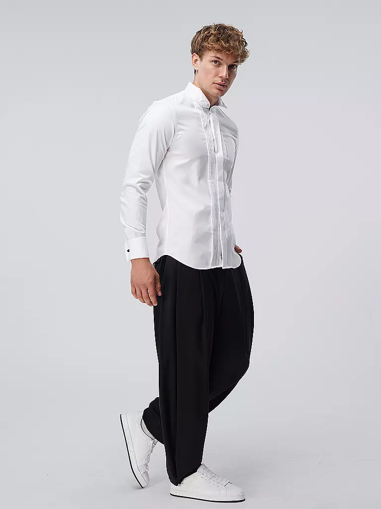 PROFUOMO | Hemd Slim Fit | weiss