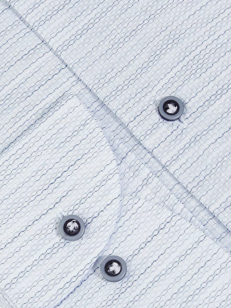 PROFUOMO | Hemd Slim-Fit "Dobby" | blau