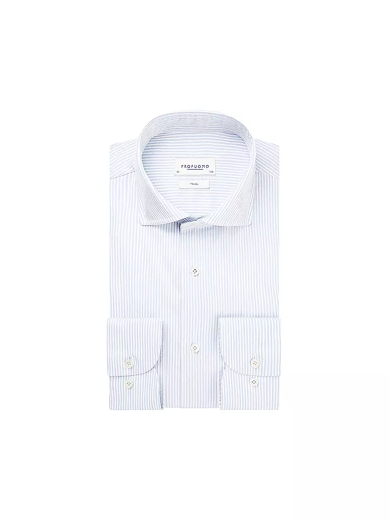 PROFUOMO | Hemd Travel | blau
