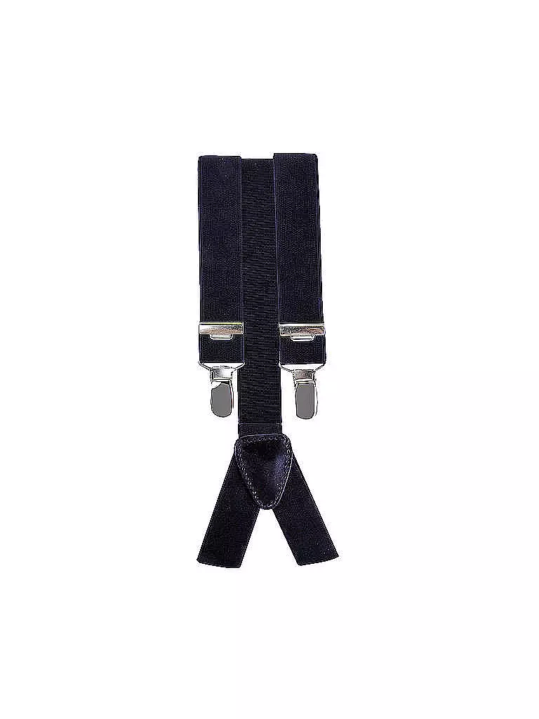 Hose Mit Knöpfen Für Hosenträger Herren PROFUOMO Hosenträger blau