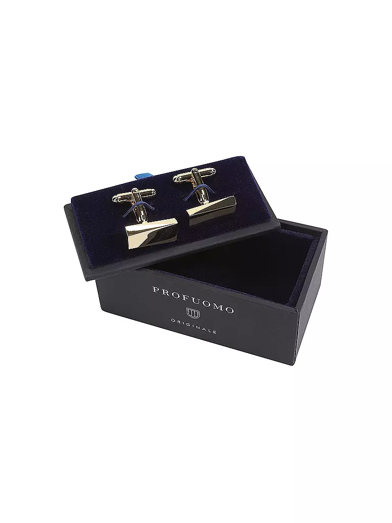 PROFUOMO | Manschettenknöpfe  | gold