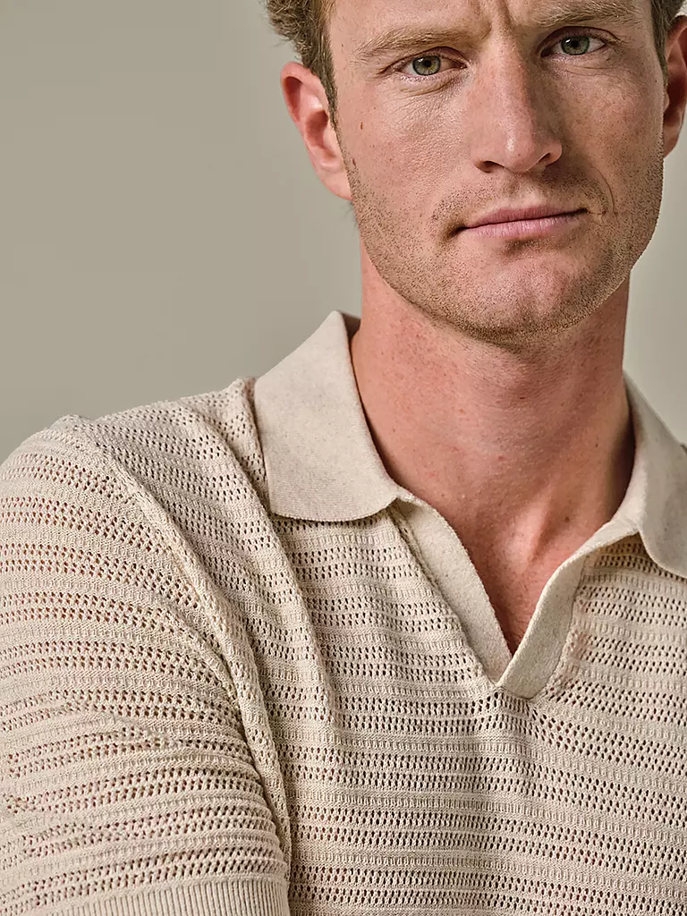 PROFUOMO | Poloshirt | creme