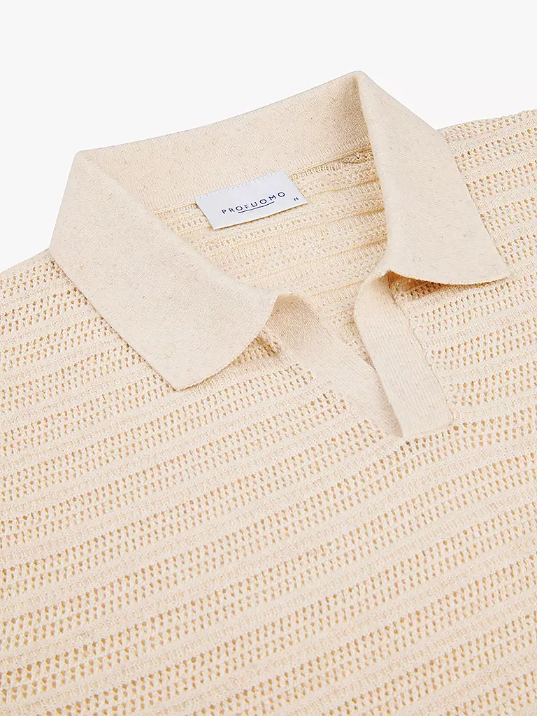 PROFUOMO | Poloshirt | creme