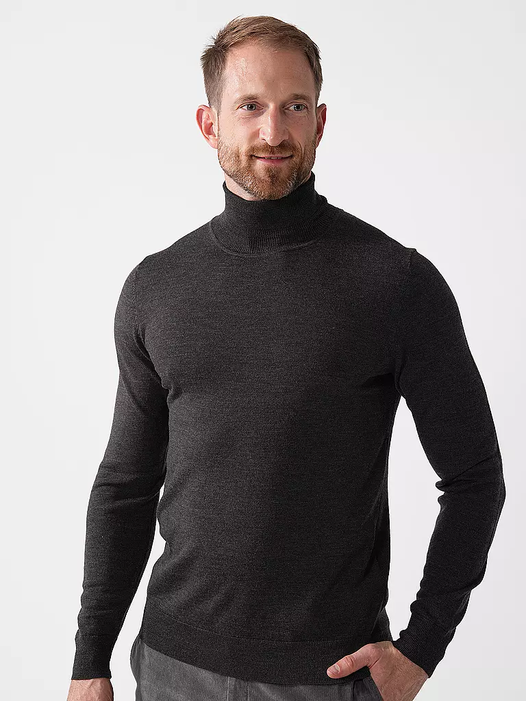 PROFUOMO | Rollkragenpullover  | braun