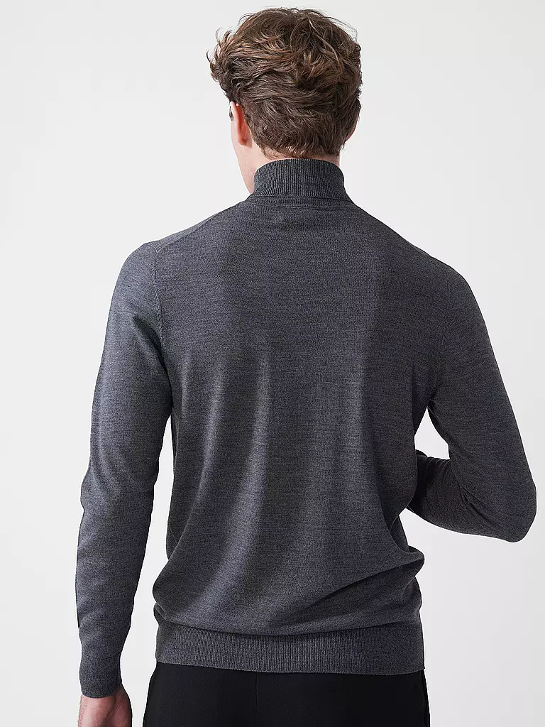 PROFUOMO | Rollkragenpullover  | grau