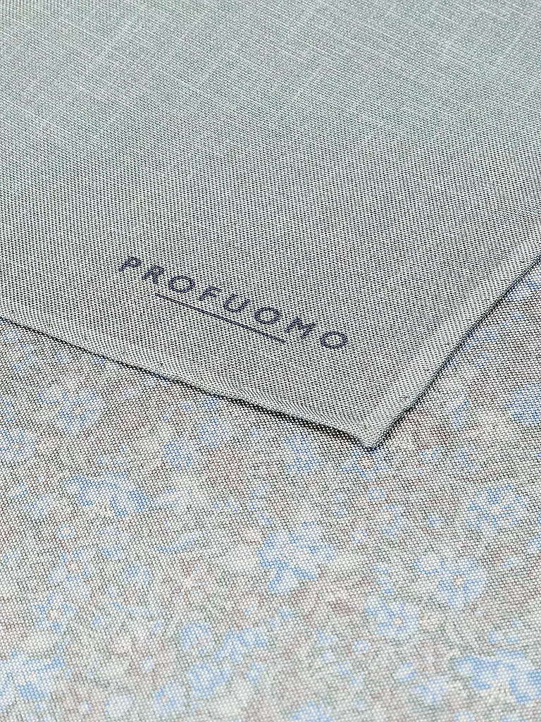 PROFUOMO | Seiden Stecktuch | braun