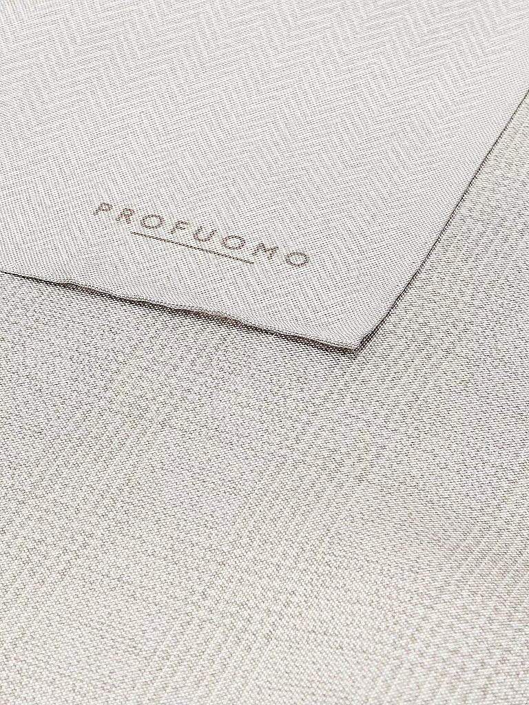 PROFUOMO | Seiden Stecktuch | blau