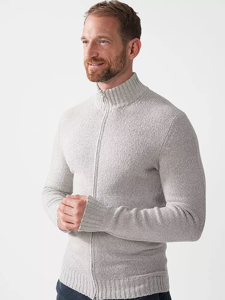 PROFUOMO | Strickjacke | creme