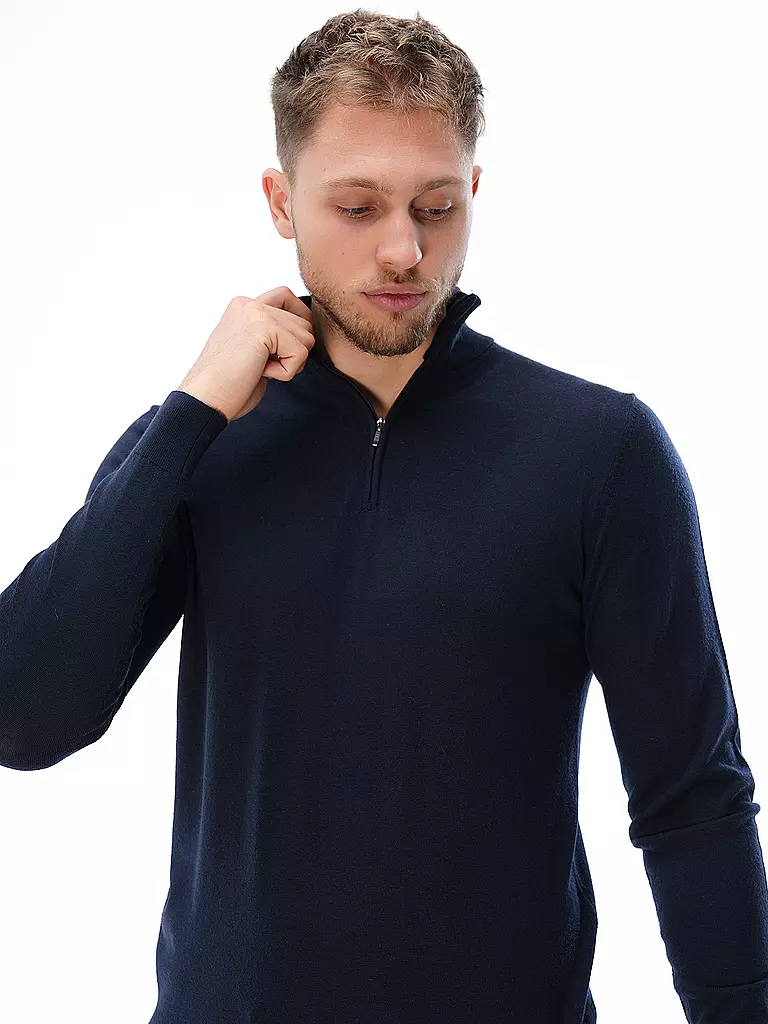 PROFUOMO | Troyer Pullover | dunkelblau