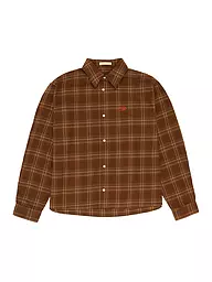 PROHIBITED | Flanellhemd Regular Fit TIMBERER | braun