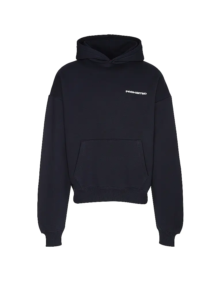 PROHIBITED | Kapuzensweater - Hoodie | dunkelblau