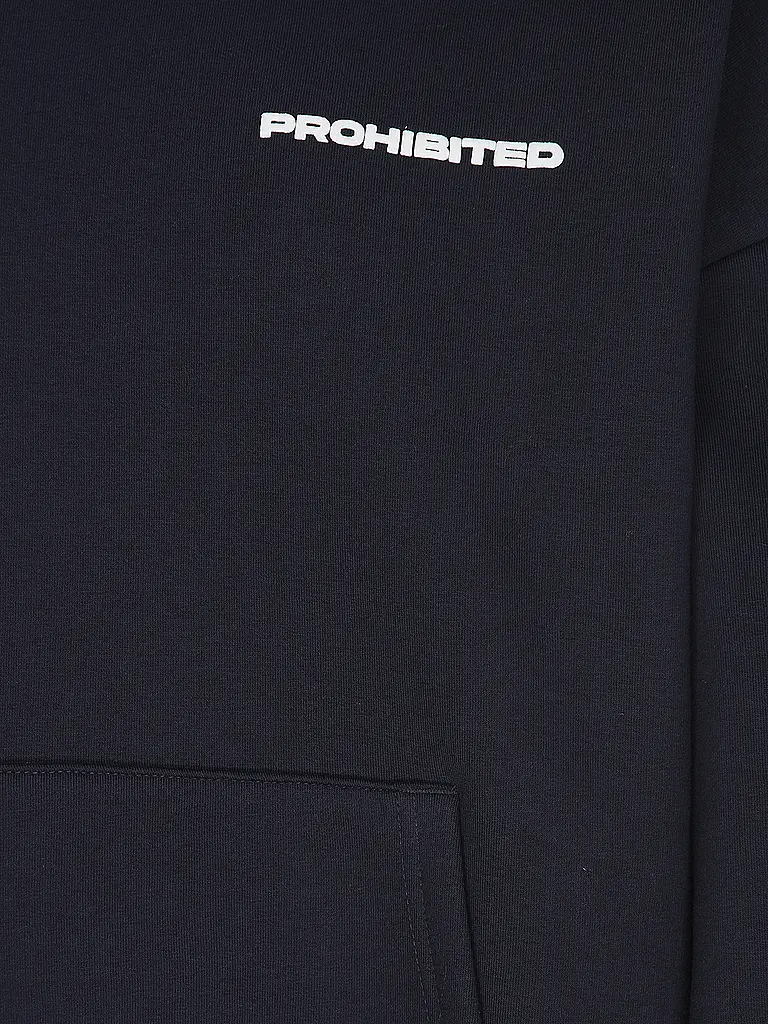 PROHIBITED | Kapuzensweater - Hoodie | dunkelblau