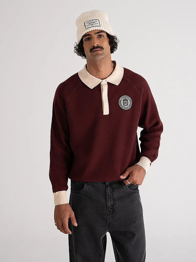 PROHIBITED | Pullover CUP | dunkelrot