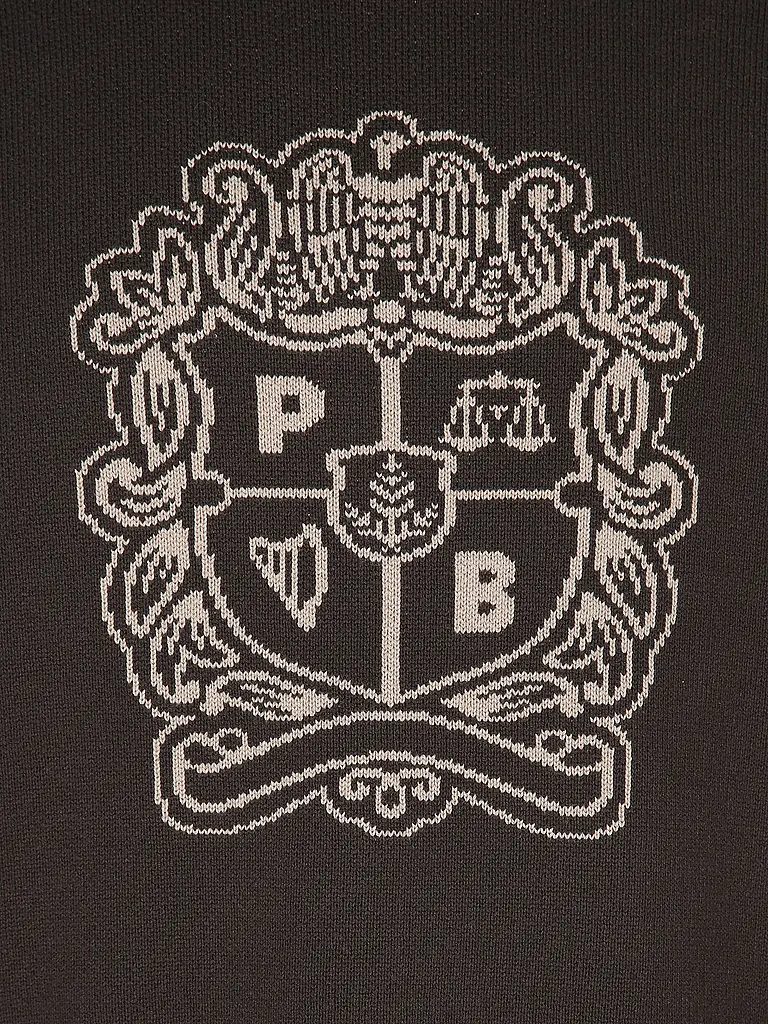 PROHIBITED | Pullover EMBLEM KNIT | Braun