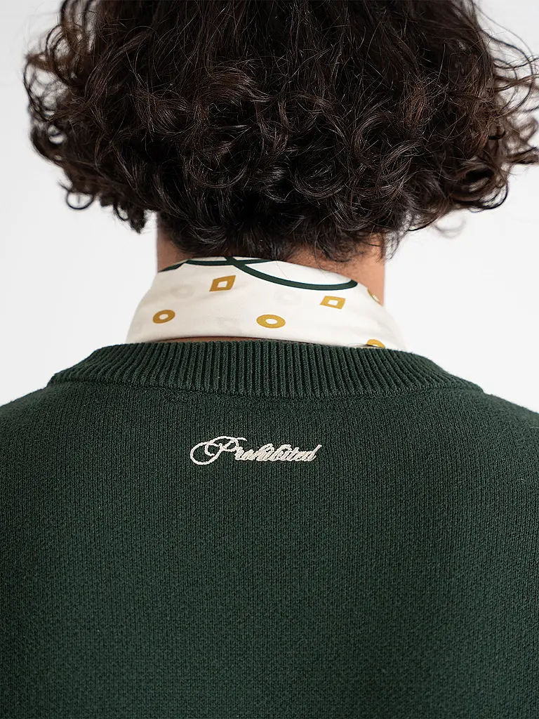PROHIBITED | Pullover INITIAL  | dunkelgrün