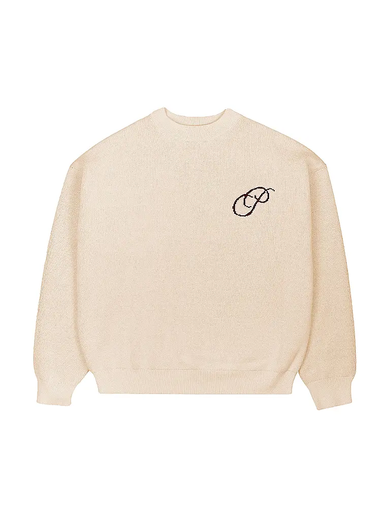 PROHIBITED | Pullover INITIAL | creme