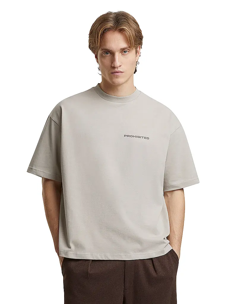PROHIBITED | T-Shirt  | beige